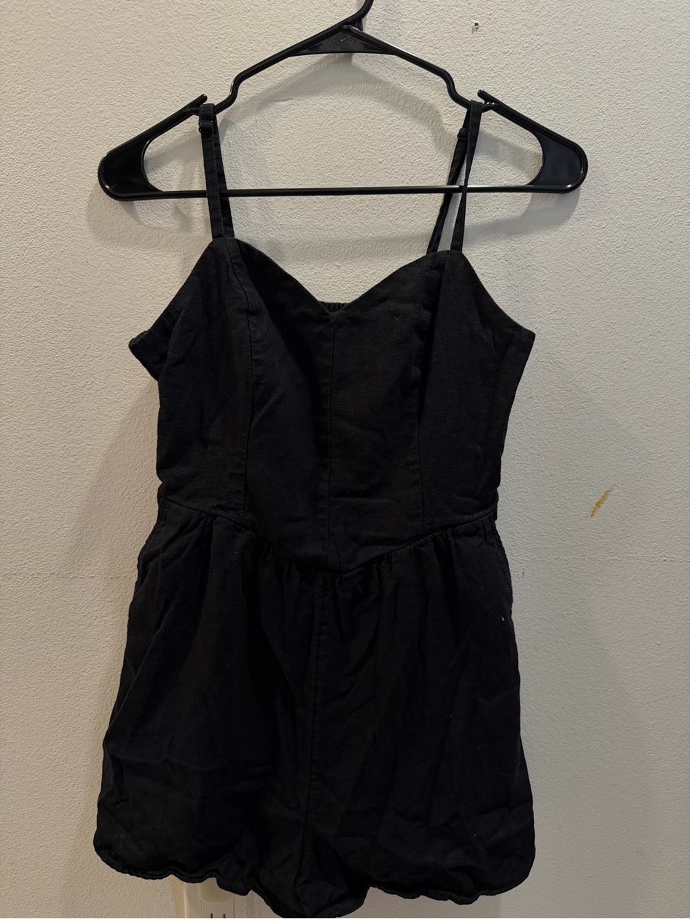 Women’s small Black One-Piece Romper old navy